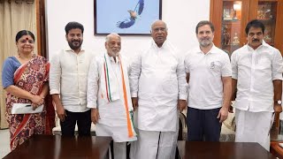 BRS Leader K Keshava Rao Joins Congress Party [upl. by Ahsram695]