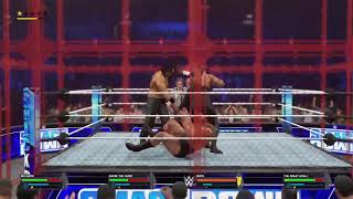 WWE 2k23 My Universe Friday night Smackdown 13124 [upl. by Nahgem203]