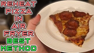 How to Reheat Pizza in Air Fryer Best Method [upl. by Lohman518]