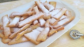 Nonnas Chiacchiere Italian Fried Cookies Recipe  Laura Vitale  Laura in the Kitchen Episode 937 [upl. by Harihat]