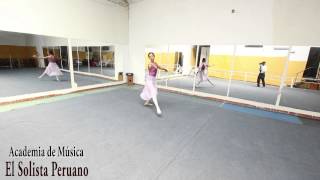 Ballet en la Academia de Música el Solista Peruano Arequipa  Perú [upl. by Hamburger]