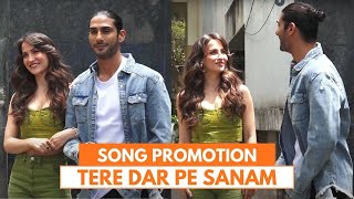 Prateik Babbar amp Elli AvrRam Turn Heads While Promoting Tere Dar Pe Sanam prateikbabbar elliavrram [upl. by Jimmy]