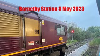 Train spotting at Barnetby station 852023 [upl. by Catarina664]