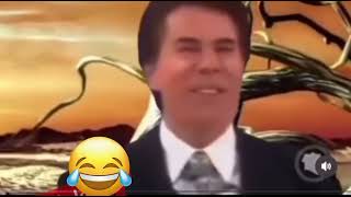 Manoel Gomes e Sílvio Santos cantando link park [upl. by Liw694]