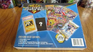 Pokemon MEGA Mystery Power Box Opening [upl. by Khalid]