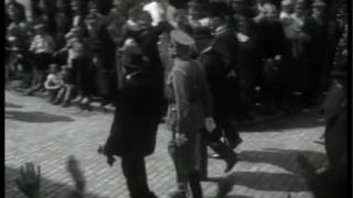 Herdenking van het Instructie Bataljon 1938 fragment uit BETACAM21907 [upl. by Glory]