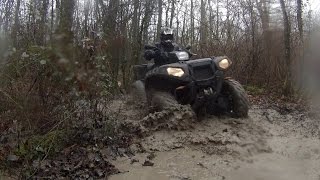 Rando Quad Nature Chavenat mars 2015 [upl. by Eenot873]