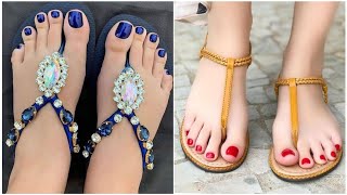 Beautiful toenails pedicures great look easy to doNew collection ❣️ [upl. by Milzie154]