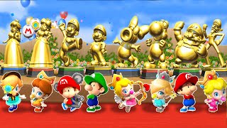 Step It Up Mario Party 9 Mod Baby  All Character Every Body Won Master Difficulty [upl. by Yeta980]