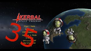 KSP Career Mode 35  Minmus Outpost [upl. by Bugbee]