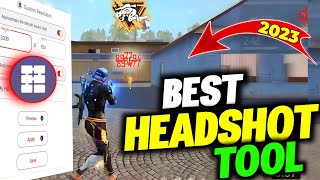 Best headshot tool for free fire ⚙️📲 free fire headshot app 2023  free fire max headshot app [upl. by Weasner]