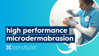 Exclusive High Performance Microdermabrasion  Australian Skin Clinics [upl. by Maller]