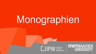 So zitierst du eine Monographie [upl. by Jory]