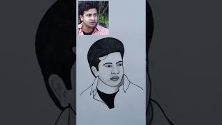 Shakib khan drawing drawing vairalvideo art [upl. by Uot]