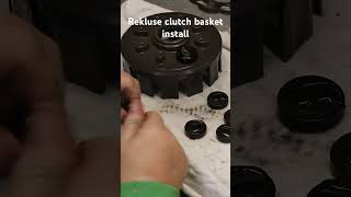 Rekluse clutch basket installation on Yamaha WR450 [upl. by Stacie]