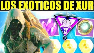 Destiny 2  LOCALIZACIĂ“N DE XUR Y SUS EXĂ“TICOS [upl. by Vail764]