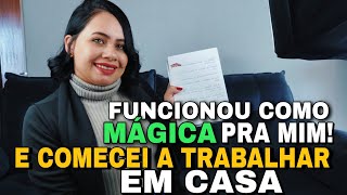 APLIQUEI 2 TÉCNICAS PARA CONSEGUIR TRABALHOS HOME OFFICE SEM TER EXPERIÊNCIA Aplique e comece [upl. by Vivianne]