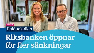 Riksbanken lämnar styrräntan oförändrad [upl. by Haldes692]