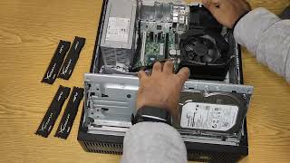 Replacing Ram Sticks  HP Elitedesk 800 G1 G2 [upl. by Yelrebma558]