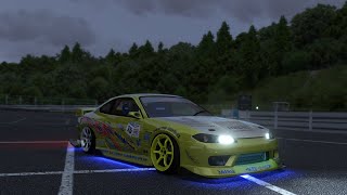 Tanso run at Mobara reverse  Assetto Corsa  Realistic style drifting [upl. by Iteerp124]