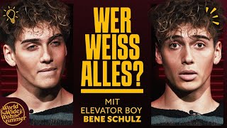 Wer weiß ALLES mit Bene Schulz von den Elevator Boys [upl. by Nnil]