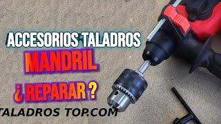 Reparacion portabrocas y usos de mandril adaptador SDS [upl. by Given846]