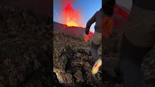 Volcano eruption shorts fyp volcano eruption amazing dangerous [upl. by Armanda]