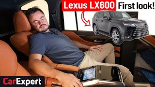 Worlds best luxury SUV 2022 Lexus LX600 Ultra Luxury walkaround review [upl. by Eustashe]