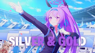 Jim Yosef  Silver amp Gold  Nightcore Version ❖ Lyrics  Animation [upl. by Peggy270]