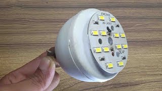 How to Convert Old broken CFL to LED Bulb [upl. by Sanfred]