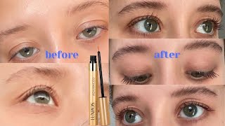 LUXROS eyebrow amp lash growth serum review  results  mini grwm [upl. by Anomis]