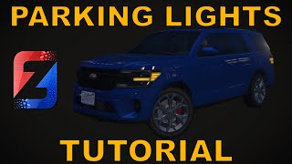 GTA 5 Parking Lights ZModeler 3  Tutorials [upl. by Jarret759]