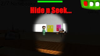 Baldis Basics But The Student Is SUS  Baldis Basics Modded [upl. by Wilow492]