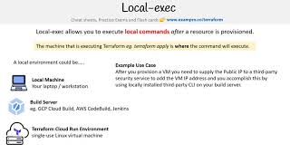 LocalExec  HashiCorp Terraform Associate 003 [upl. by Gingras]