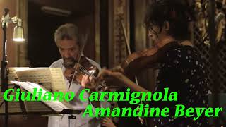 Baroque Violin sheet music Amandine Beyer Vivaldi Concerto for two violins in Bflat Major RV529 [upl. by Pelmas]