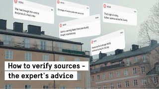 How to verify sources – the experts advice [upl. by Oribella914]