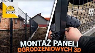 Montaż Paneli Ogrodzeniowych 3d [upl. by Anhavas]