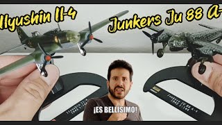 Colección AVIONES de la WW2 HOY 1830 HSJunkers Alemán e Ilyushin Soviético Bombarderos [upl. by Rosinski281]