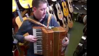 Mark Plays A Serenellini 343MW Accordion  Hobgoblin Music Birmingham [upl. by Deyas675]