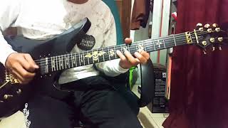 Andronikos Theme synyster gates solocover by kharsguitar [upl. by Aihsotan]