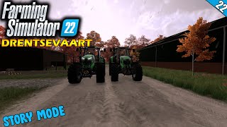 DE NIEUWE TREKKER IS AANGEKOMEN Farming Simulator 22 Story Mode 22 [upl. by Sioled245]