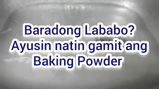 Baradong lababo Eto mabisang solusyon Madali lang 😊 [upl. by Maud]