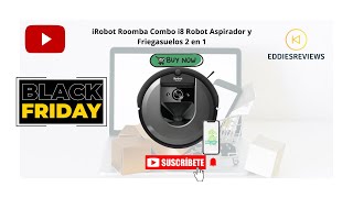 iRobot Roomba Combo i8 Robot Aspirador y Friegasuelos 2 en 1 Cepillos Control por Voz y App [upl. by Eserahc45]