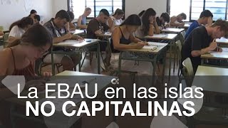 De11000 estudiantes que se presentan a EBAU en Canarias casi 1800 son de islas no capitalinas [upl. by Towill]