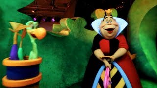 Alice in Wonderland Full Ride  HD Front Seat POV  Disneyland CA [upl. by Daffy638]