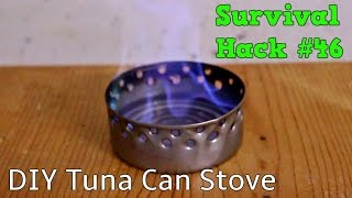 DIY Tuna Can Stove [upl. by Marabel]