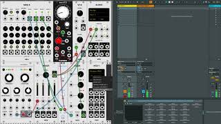 VCV Rack 06  Bridge  Ableton  LoopBe1 sync  audio root [upl. by Manny]