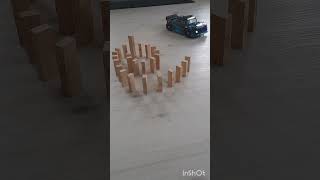 Jenga Edition dominos almost did it jengablocks rcdrifting rccars [upl. by Anuayek]