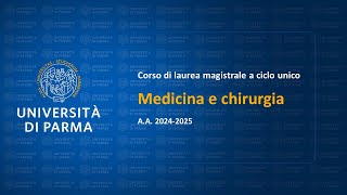 Corso di laurea magistrale a ciclo unico in Medicina e chirurgia  aa 202425 [upl. by Asiat1]