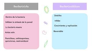 Antimicrobianos  Diferencias [upl. by Tahp]